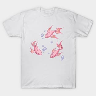 Pink fish T-Shirt